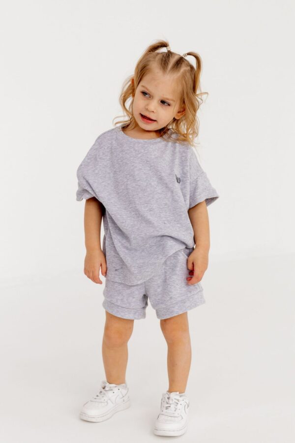 SPODENKI DZIECIĘCE PRĄŻEK SIWE