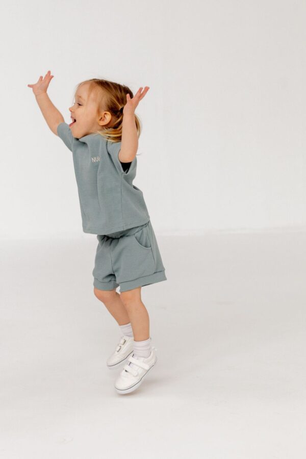 SPODENKI DZIECIĘCE PRĄŻEK MIĘTOWE