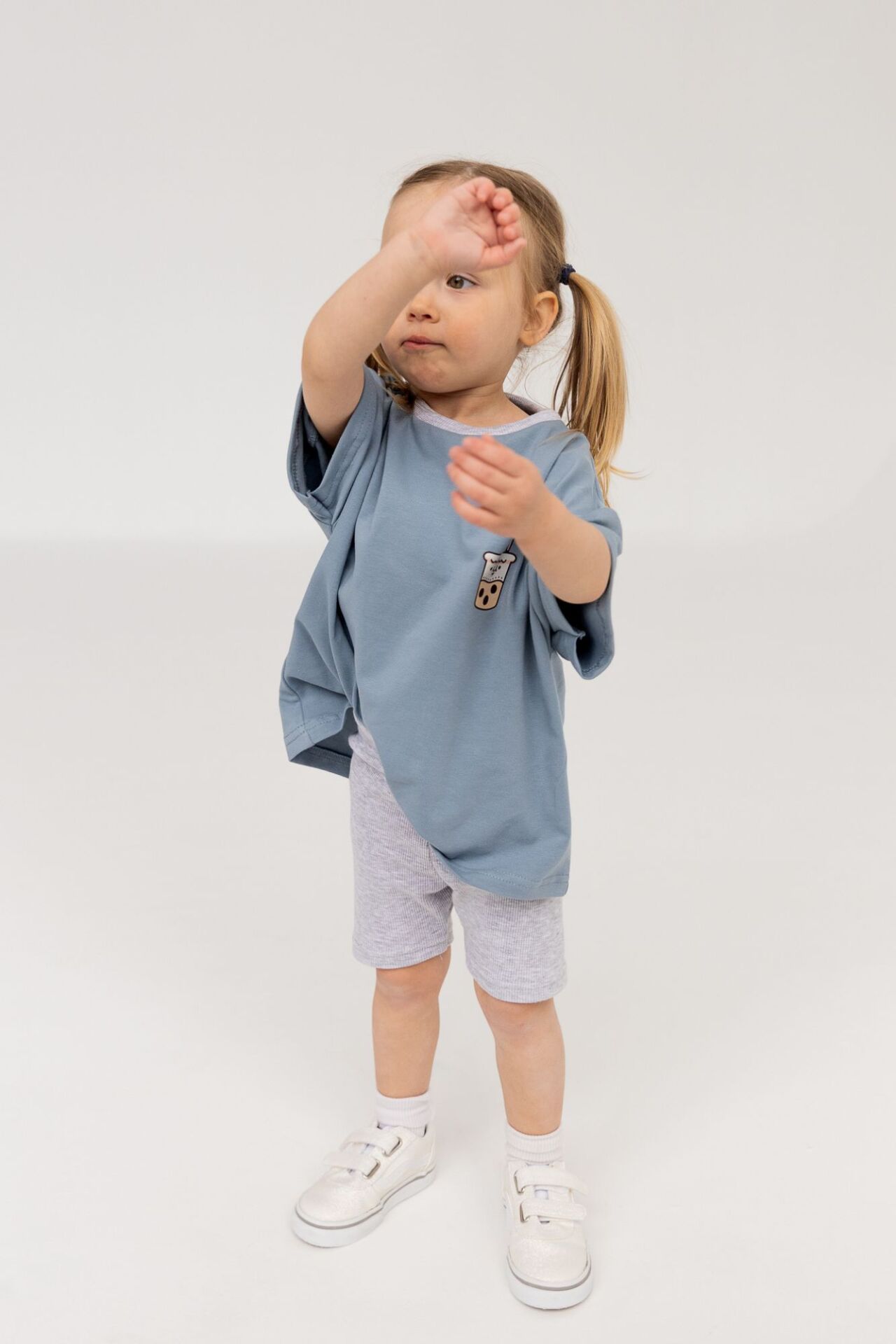 Kolarki dziecięce PRĄŻEK siwe NUNU