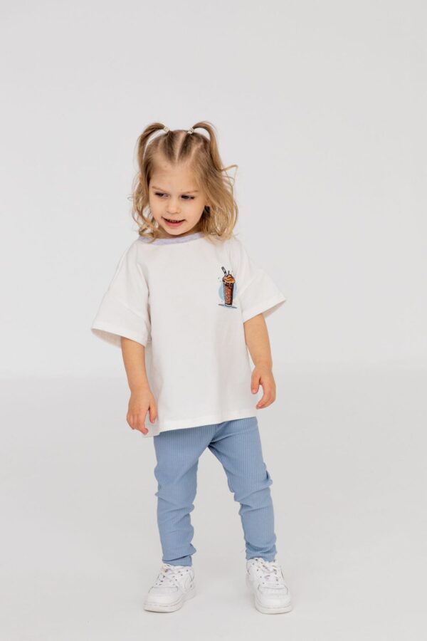 KOSZULKA DZIECIĘCA SHAKE DUO BIAŁA