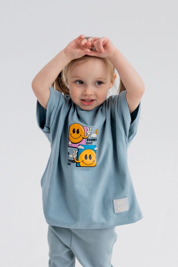 KOSZULKA DZIECIĘCA EMOTIKON MORSKA