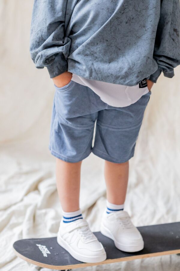 SZORTY ACID kolor BLUE JEANS