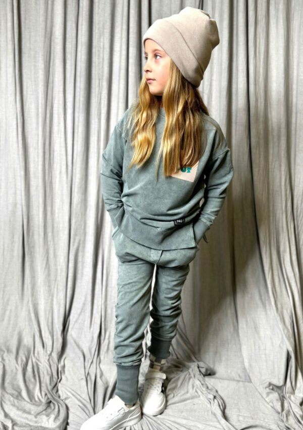 Bluza dziecięca OVER DEKATYZOWANA VINTAGE mint