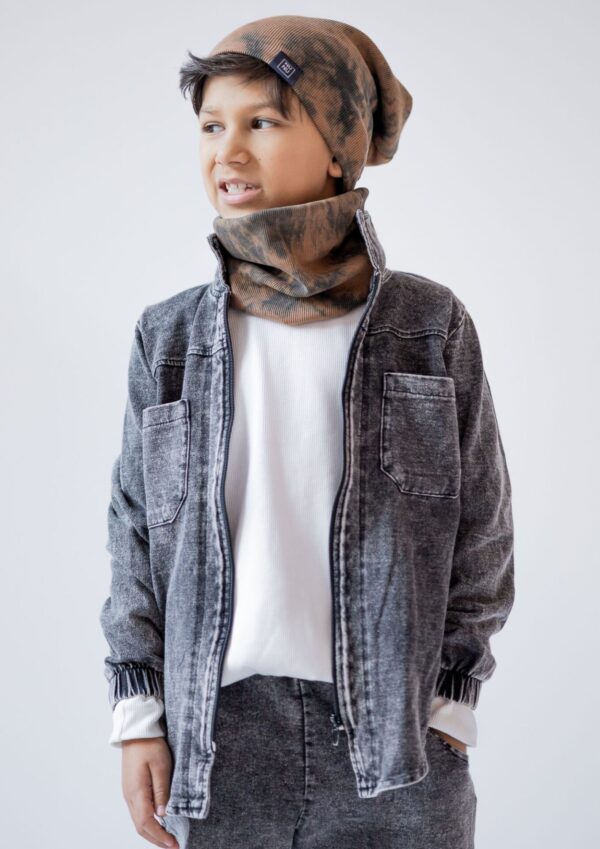 Koszula dziecięca JEANS black