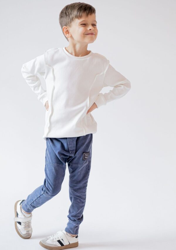 Spodnie dziecięce CLASSIC blue washed