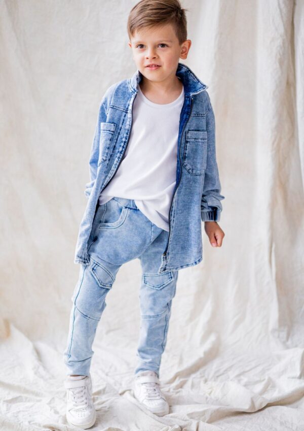 Spodnie dziecięce PATKA  Jeans light blue