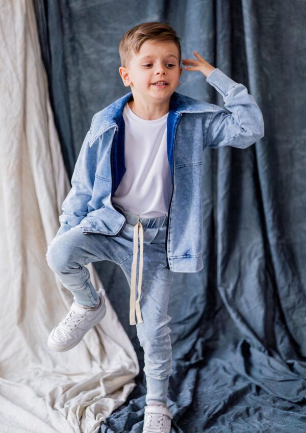 Spodnie dziecięce SLIM Jeans light blue
