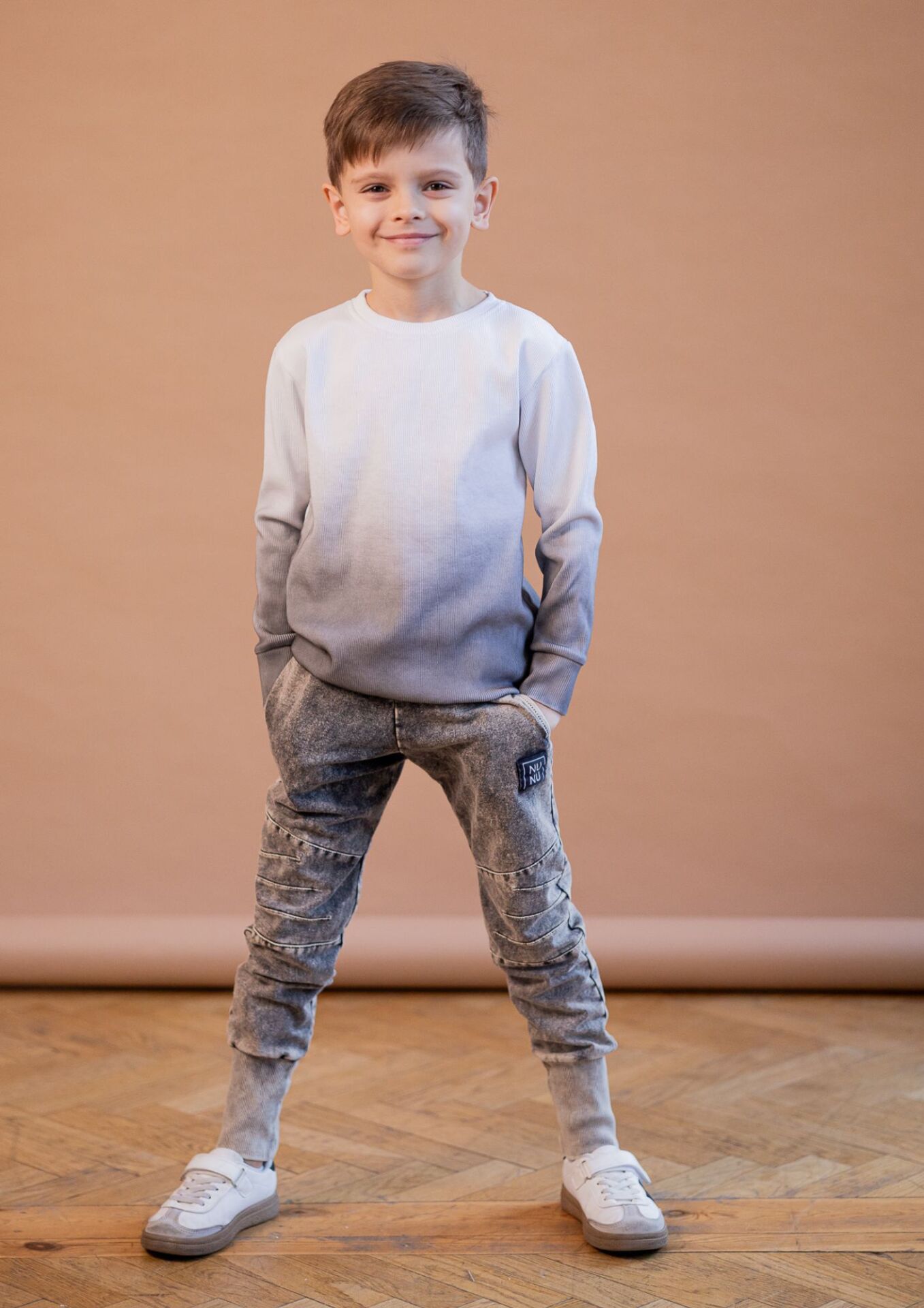 Spodnie dziecięce Joggery Light Black